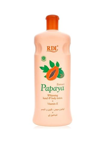 Pack Of 12 Papaya Extract Whitening Hand And Body Lotion 7200ml