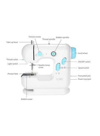 Electric Sewing Machine YFSM-306 White/Blue