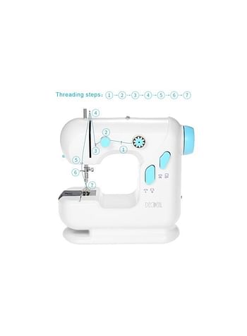 Electric Sewing Machine YFSM-306 White/Blue