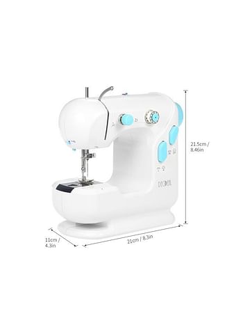 Electric Sewing Machine YFSM-306 White/Blue