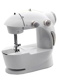 4-In-1 Portable Mini Sewing Machine 2724546664578 White/Grey 2724546664578 White/Grey