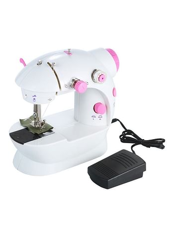 Portable Sewing Machine White/Pink