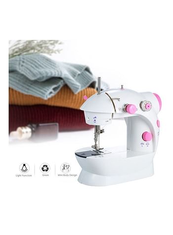 Portable Sewing Machine White/Pink