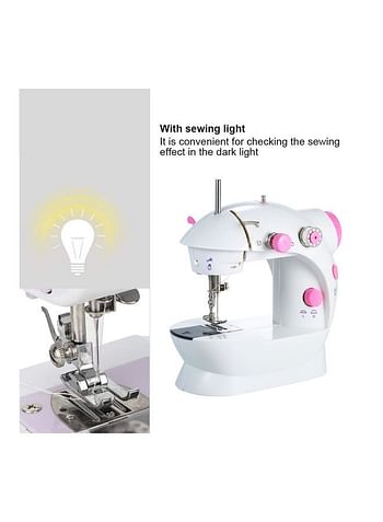 Mini Sewing Machine White/Pink