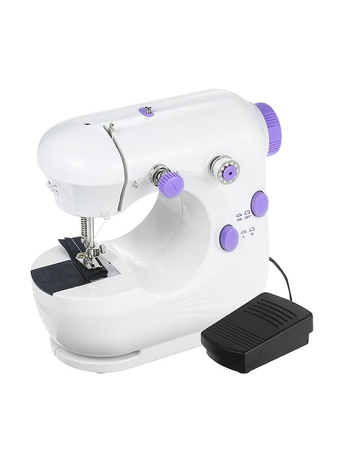 Multifunction Electric Mini Sewing Machine E11600UK-W-A White