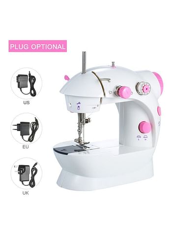 Portable Electric Sewing Machine NA-H8159 White/Pink