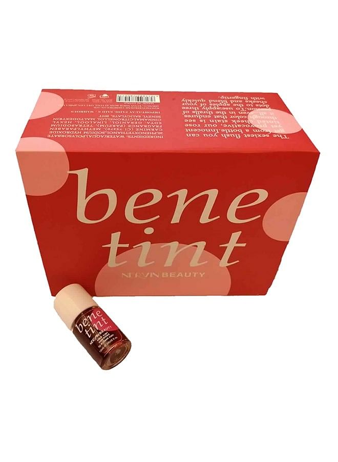 Pack Of 12 Benetint Lip And Cheek Satin Red