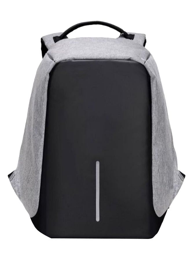 Anti-Theft Design Laptop Backpack Black/Grey