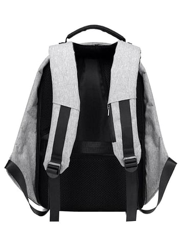 Anti-Theft Design Laptop Backpack Black/Grey