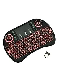 i8 Wireless Air Mouse Keyboard With Touchpad Multicolor