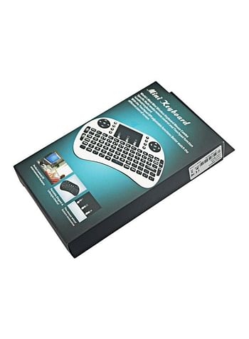 i8 Wireless Air Mouse Keyboard With Touchpad Multicolor