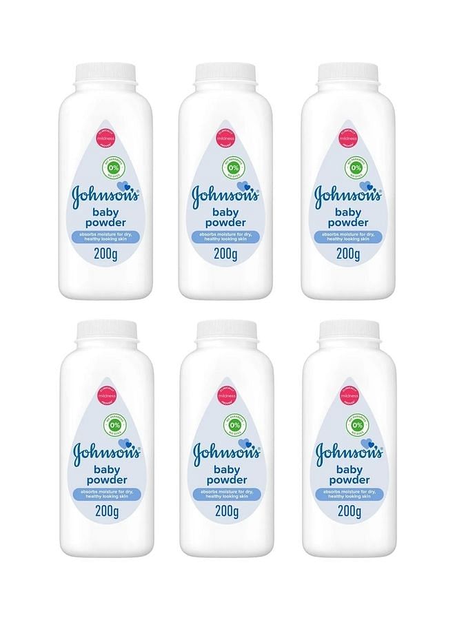 Pack Of 6 Baby Powder