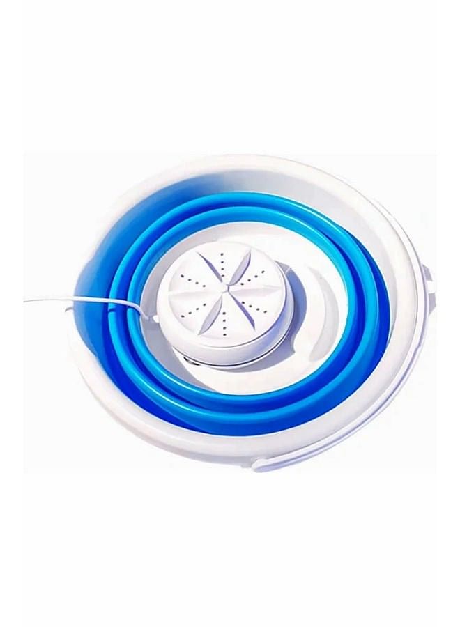 USB Powered Portable Mini Folding Clothes Washing Machine REG Blue