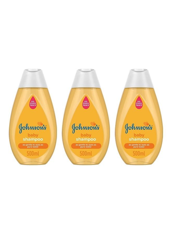 3-Piece No More Tears Baby Shampoo Set