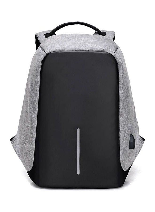 Anti-Theft And Water Backpack With USB Charger Port