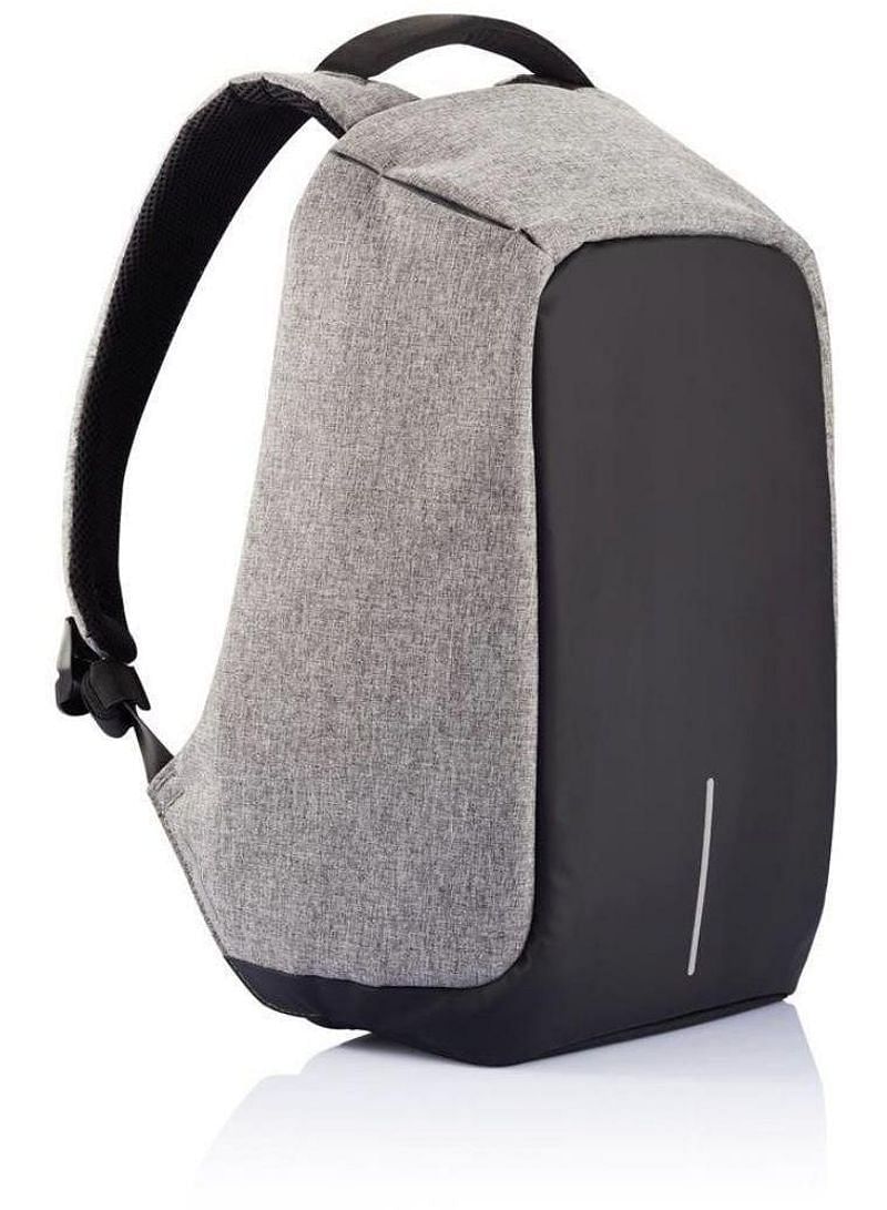 Anti-Theft Unisex Laptop Notebook Waterproof Backpack large Capacity Outdoor Travel School Bag With USB Charger Port Grey