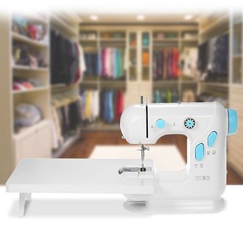 Multifunctional Electric Household Sewing Machine YFSM-306 white&blue