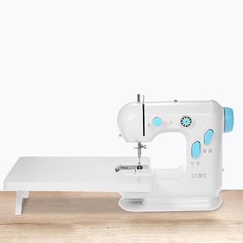 Multifunctional Electric Household Sewing Machine YFSM-306 white&blue