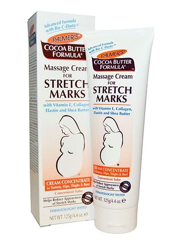 Pack Of 3 Cocoa Butter Formula Stretch Marks Massage Cream 3 x 125grams