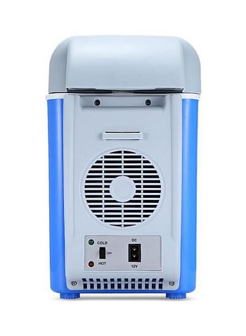 Multi-Function Portable Car Mini Fridge 7.5 L 2724667419743 Blue/White