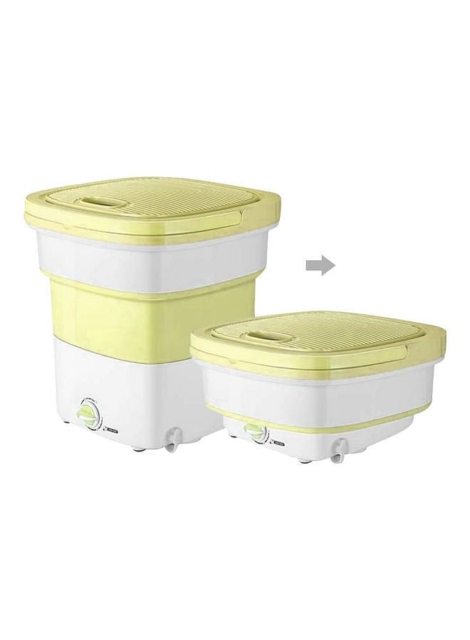 Mini Portable Folding Washing Machine 135 W MINIWASH08 White/Yellow