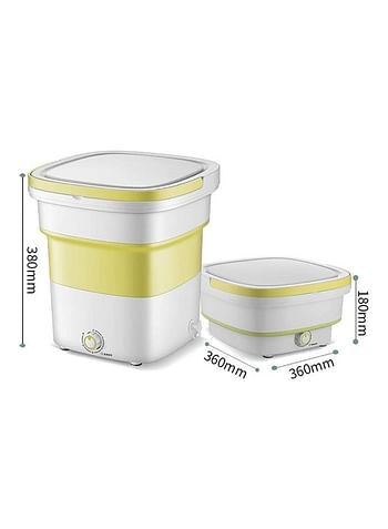 Portable Washing Machine 135 W 2152010 Yellow/White