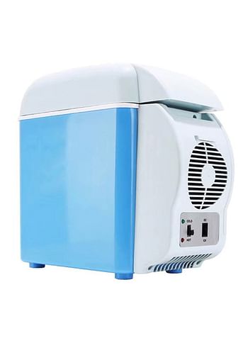 Portable Dual-Purpose Small Refrigerator 7.5l Blue