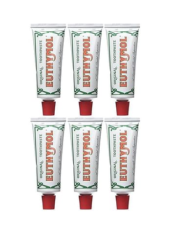 6-Piece Original Toothpaste 450ml