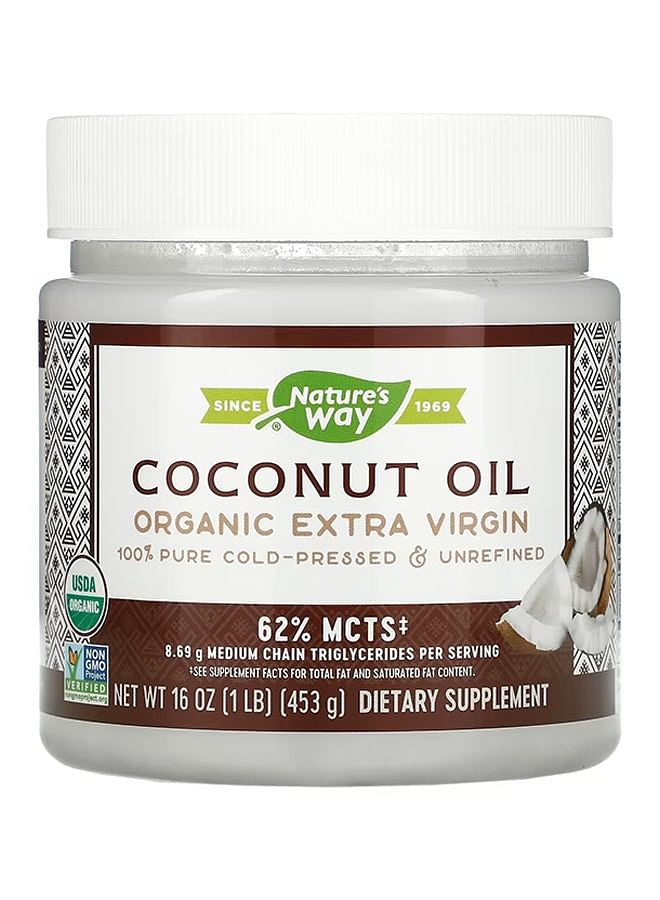 Extra Virgin Organic Coconut Oil 448grams