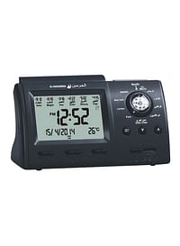 Digital Azan Table Alarm Clock Black