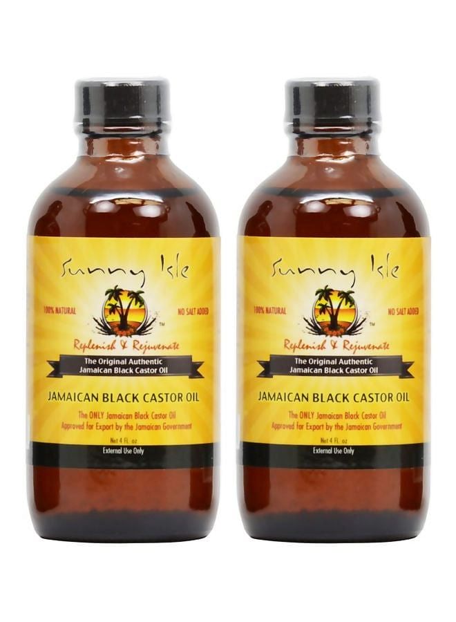 2-Piece Jamaican Castor Oil Black