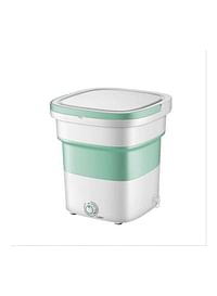 Portable Mini Folding Washing Machine 135 W 2152005 Green/White