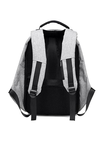 Anti-Theft Laptop Backpack Black/Grey