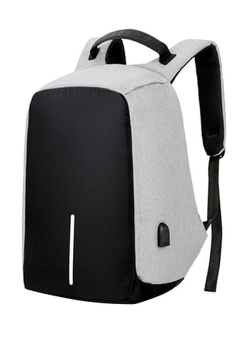 Anti-Theft Laptop Backpack Black/Grey