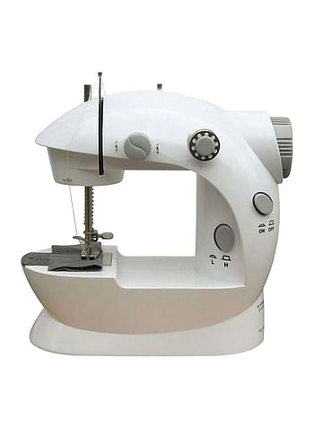 Battery Powered Mini Sewing Machine 135 White/Grey