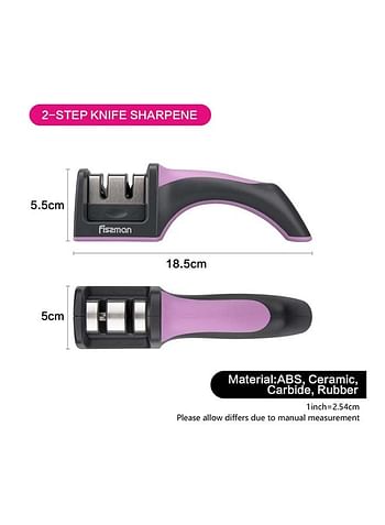 Knife Sharpener Purple/Grey 19 x 6centimeter