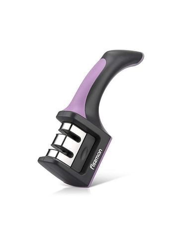 Knife Sharpener Purple/Grey 19 x 6centimeter