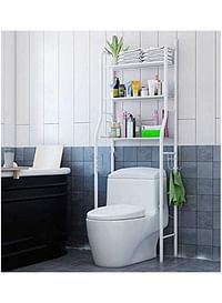 3 Tier Bathroom Organiser Over The Toilet Storage White 158cm