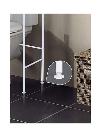 3 Tier Bathroom Organiser Over The Toilet Storage White 158cm