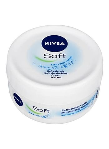 Pack Of 3 Soft Moisturizing Cream 600ml