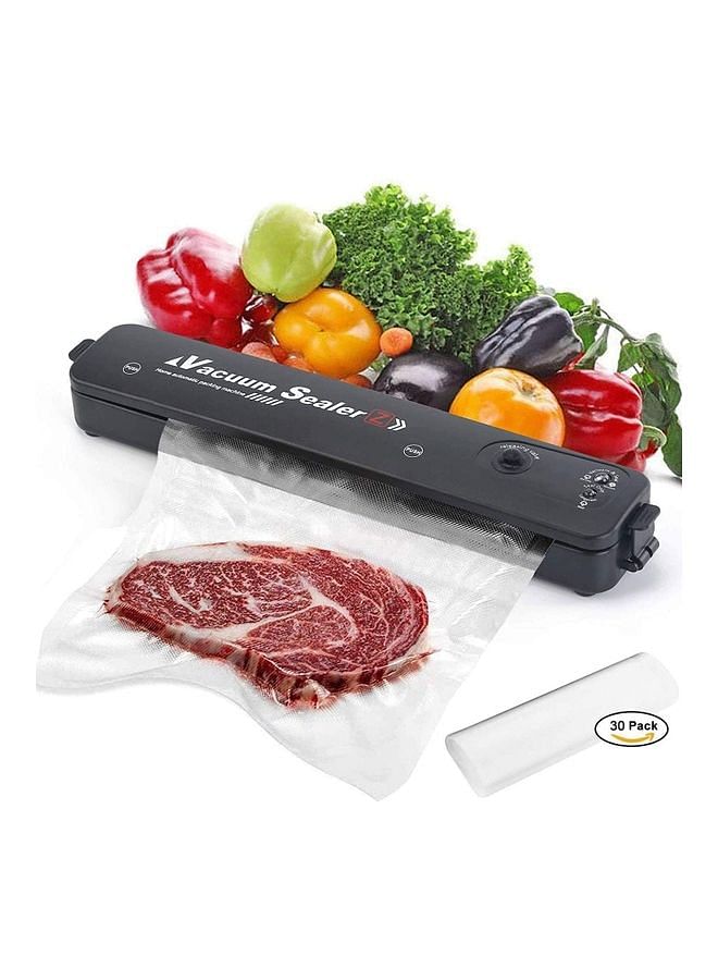 Automatic Precision Food Sealer Machine Black