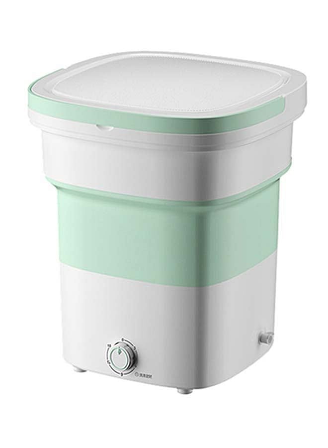 Portable Mini Folding Clothes Washing Machine 135 W Miniwash112 Green/White