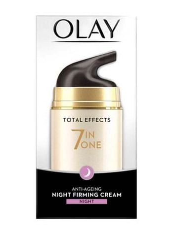 Total Effects 7-In-One Anti-Aging Night Firming Cream 50grams