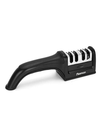 Knife Sharpener Diamond Silver/Black 22x5x6cm