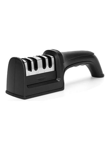 Knife Sharpener Diamond Silver/Black 22x5x6cm