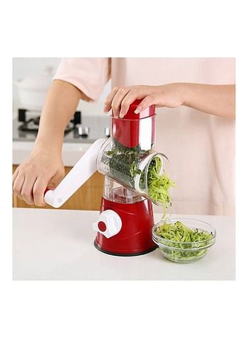 Manual Vegetable Fruits Slicer Red