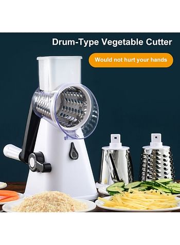 Multifunctional Vegetables Fruit Slicer White 28x14x17cm