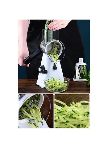 Multifunctional Vegetables Fruit Slicer White 28x14x17cm