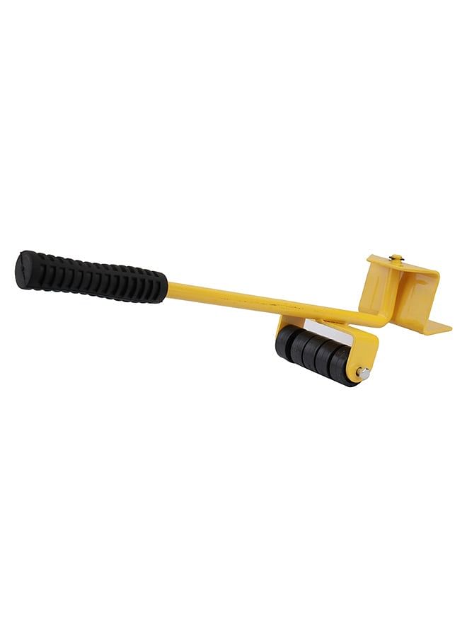 5-Piece Slides Mover Roller Tool Set Yellow/Black