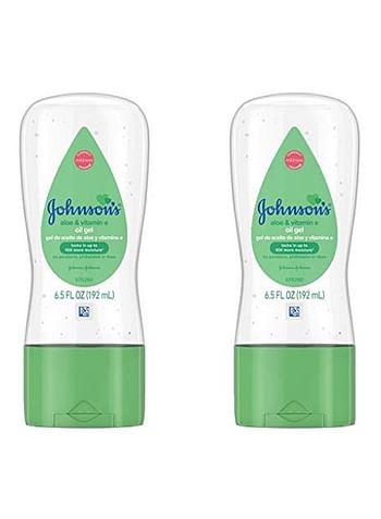 Pack Of 2 Aloe And Vitamin-E Baby Oil Gel